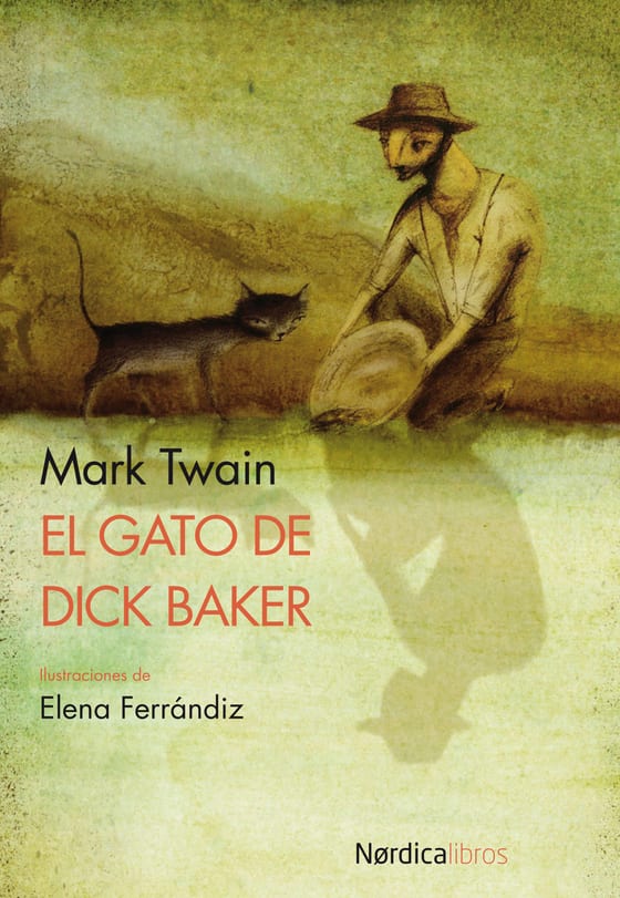Coberta de El gato de Dick Baker, de Mark Tawain