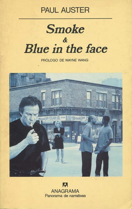 Portada de Smoke & Blue in the face, de Paul Auster