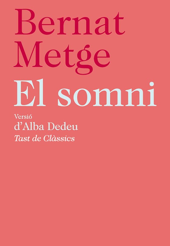 Coberta de El somni, de Bernat Metge