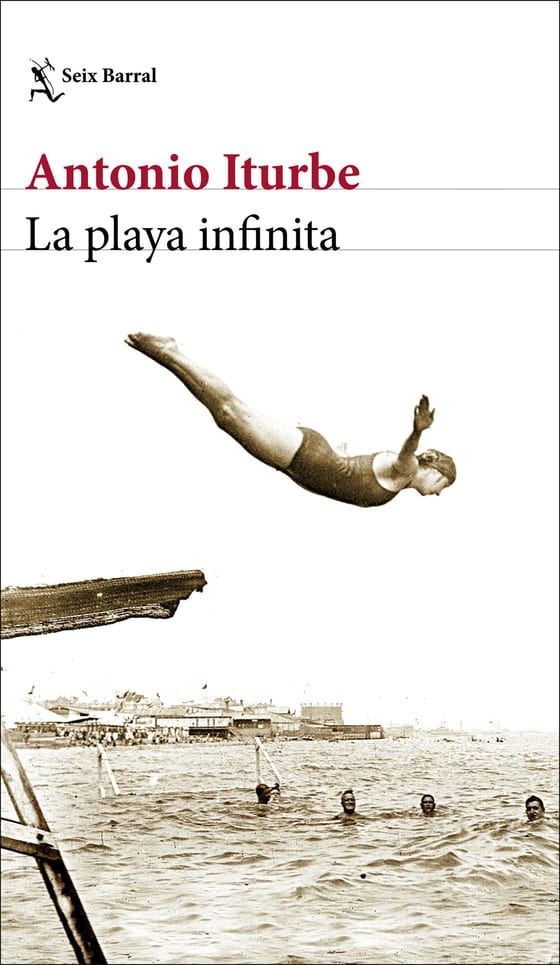 Portada de La playa infinita, de Antonio Iturbe