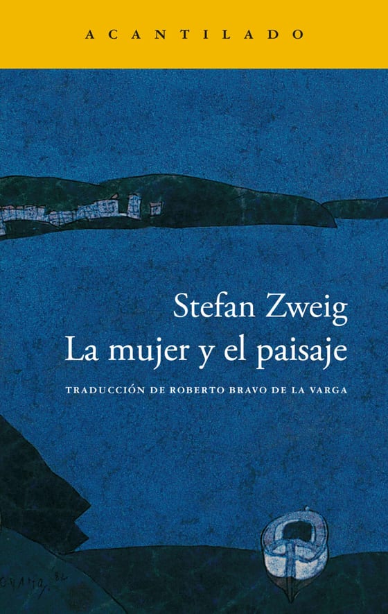 Coberta de La mujer y el paisaje, de Stefan Zweig