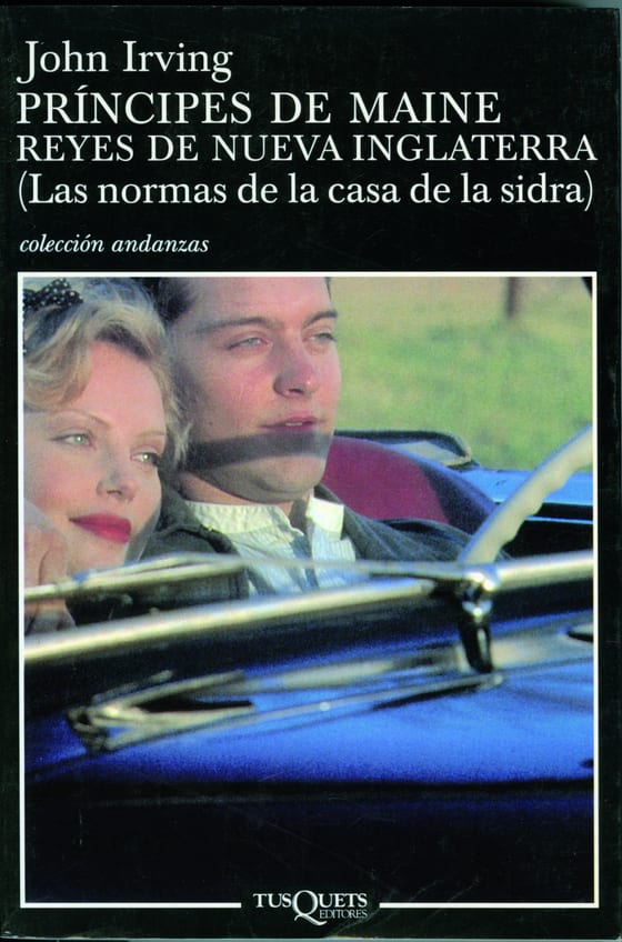 Portada de Príncipes de Maine, reyes de Nueva Inglaterra, de John Irving