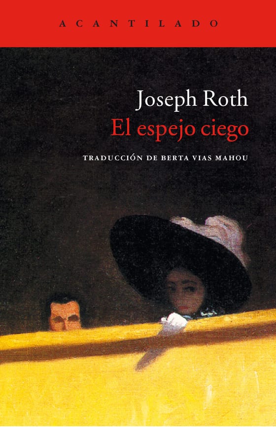 Coberta de El espejo ciego, de Joseph Roth