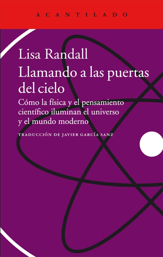 Coberta de Llamando a las puertas del cielo, de Lisa Randall