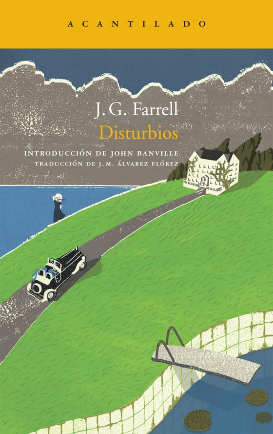 Coberta de Disturbios, de J.G. Farrell