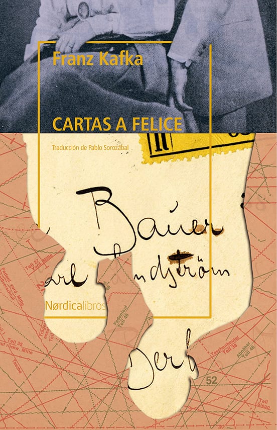Coberta de Cartas a Felice, de Franz Kafka