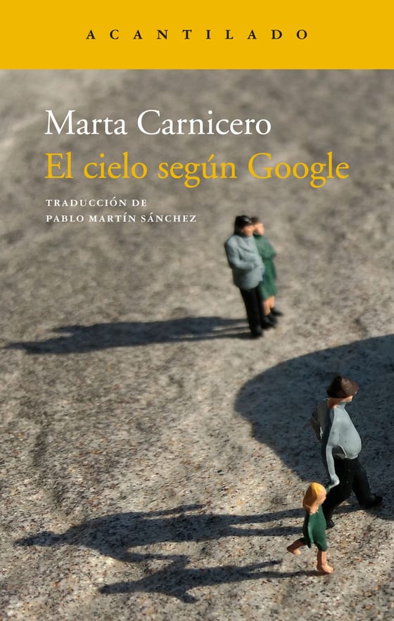 Coberta de El cielo según Google, de Marta Carnicero Hernanz