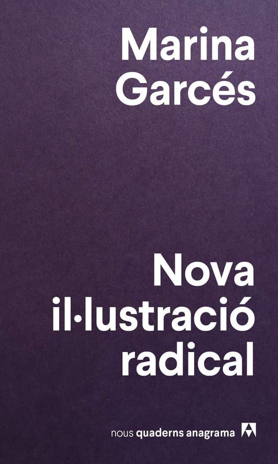 Portada de Nova il·lustració radical, de Marina Garces