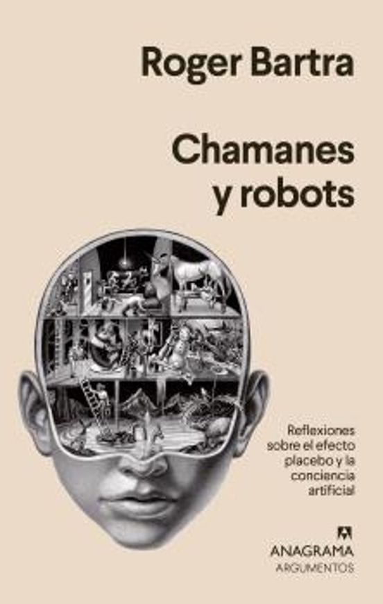 Coberta de Chamanes y robots, de Roger Bartra