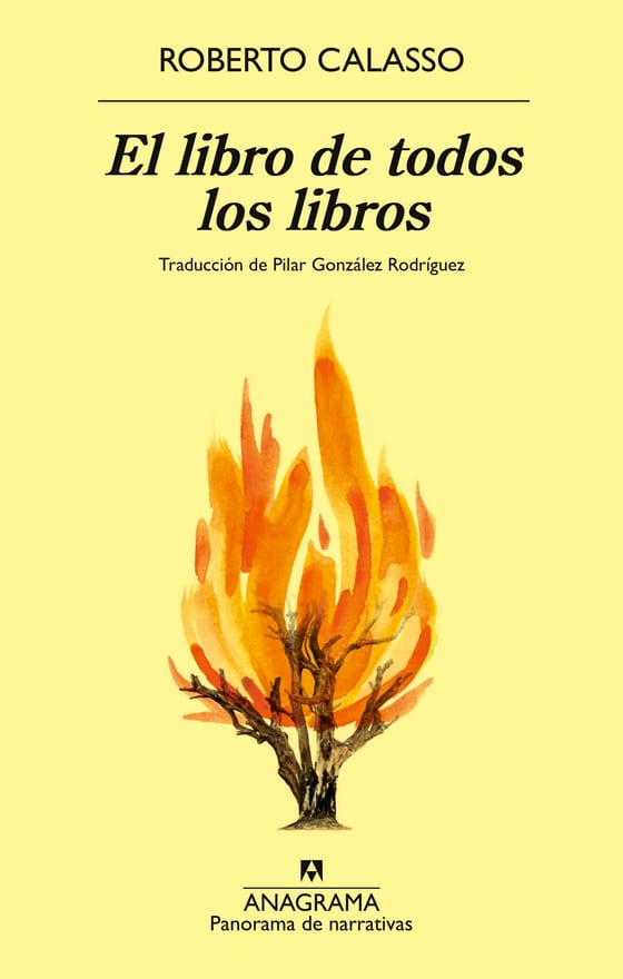 Portada de El libro de todos los libros, de Roberto Calasso