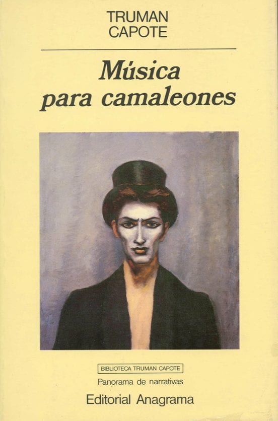 Portada de Música para camaleones, de Truman Capote