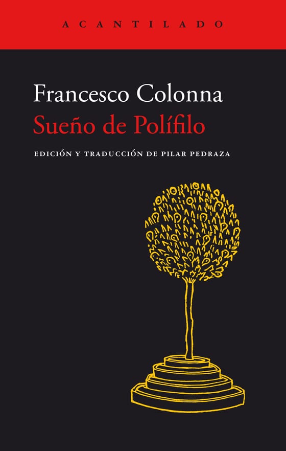 Coberta de Sueño de Polífilo, de Francesco Colonna