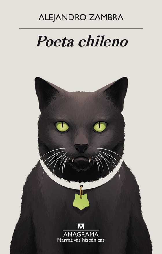 Portada de Poeta chileno, de Alejandro Zambra