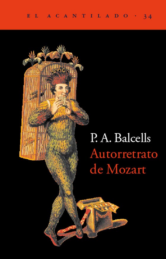 Portada de Autorretrato de Mozart, de P.A. Balcells