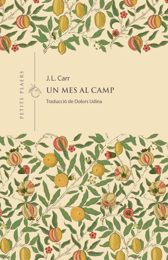 Coberta de Un mes al camp, de J. L. Carr