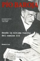 Coberta de Desde la última vuelta del camino III, de Pío Baroja