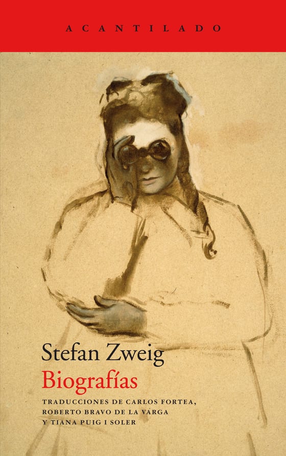 Portada de Biografías, de Stefan Zweig