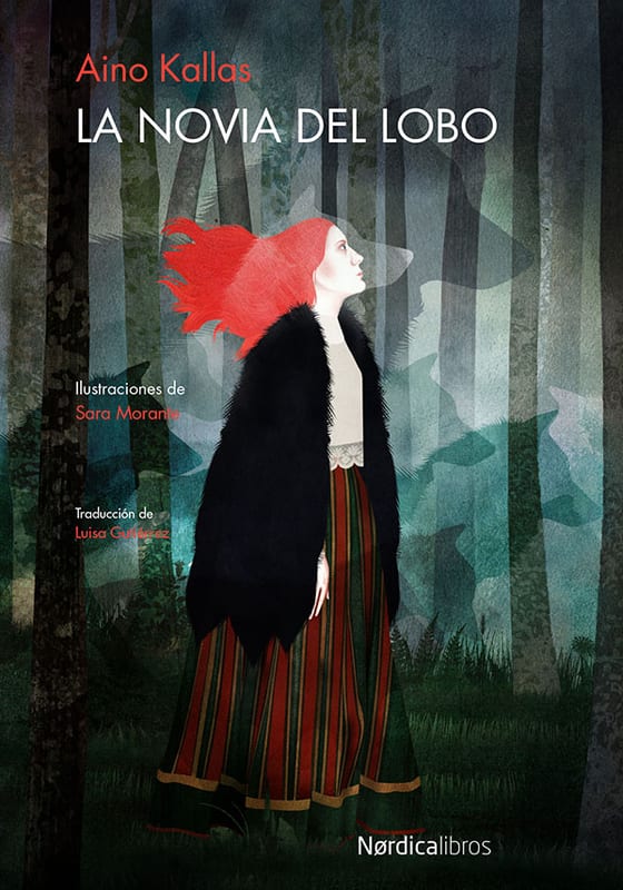 Coberta de La novia del lobo, de Aino Kallas