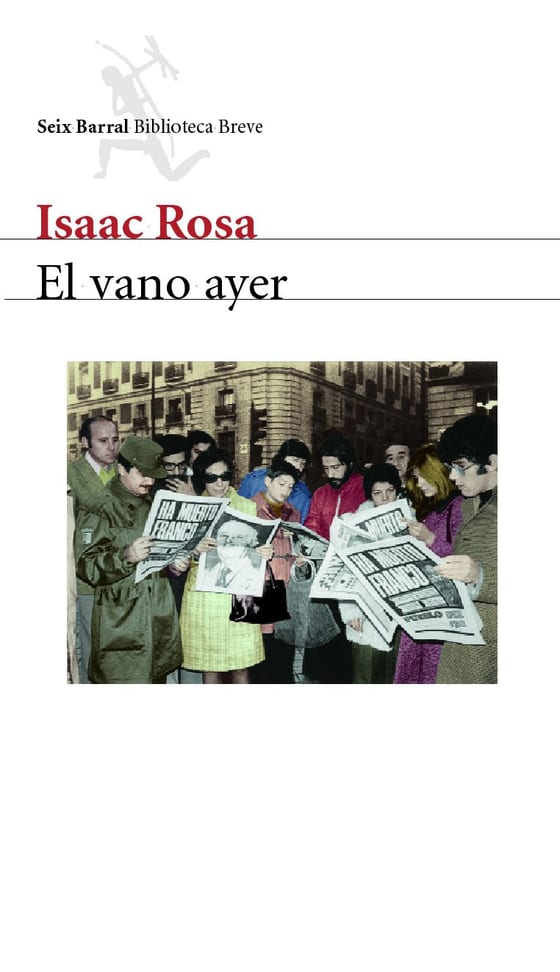 Portada de El vano ayer, de Isaac Rosa