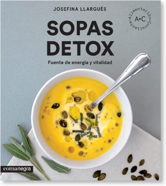 Coberta de Sopas detox, de Josefina Llargués