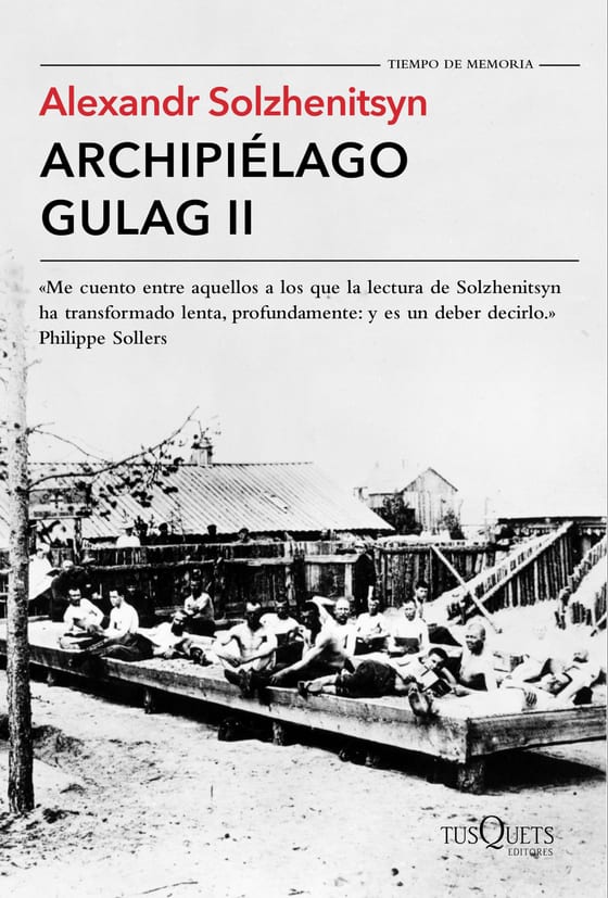 Portada de Archipiélago Gulag II, de Alexandr Solzhenitsyn