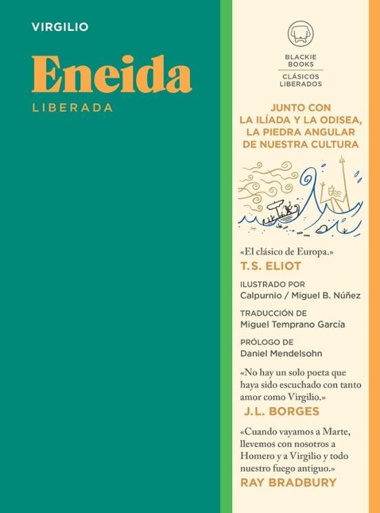 Coberta de Eneida, de Virgilio