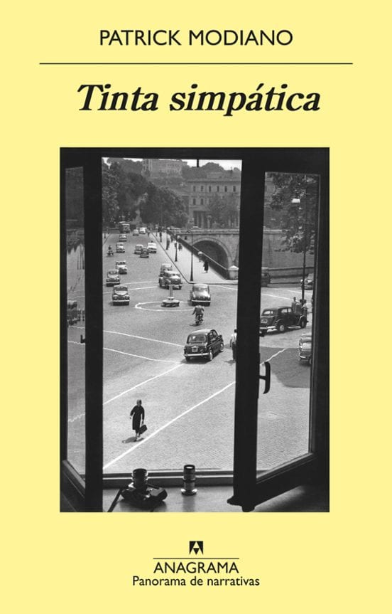 Portada de Tinta simpática, de Patrick Modiano