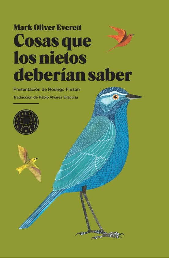 Coberta de Cosas que los nietos deberían saber, de Mark Oliver Everett