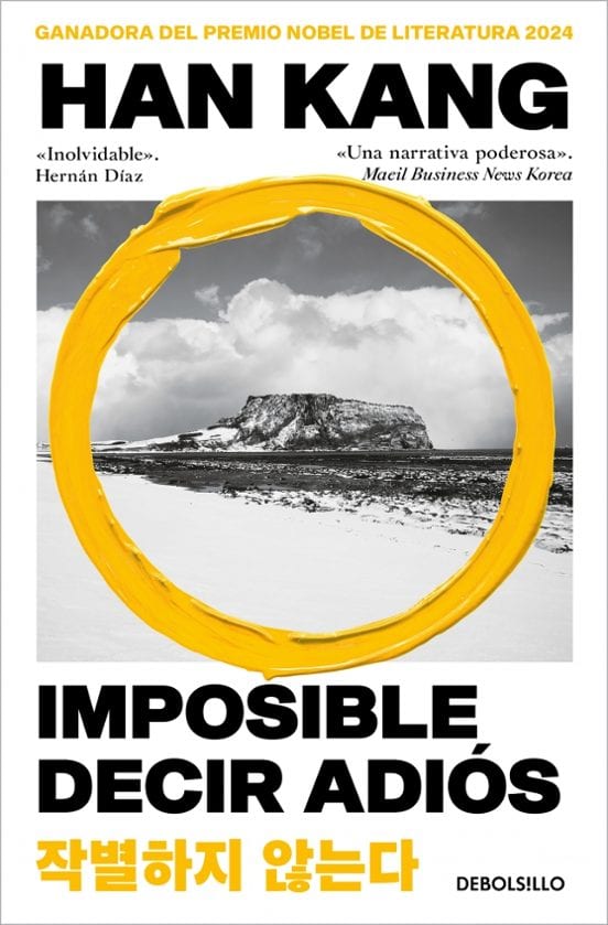 Portada de Imposible decir adiós, de Han Kang