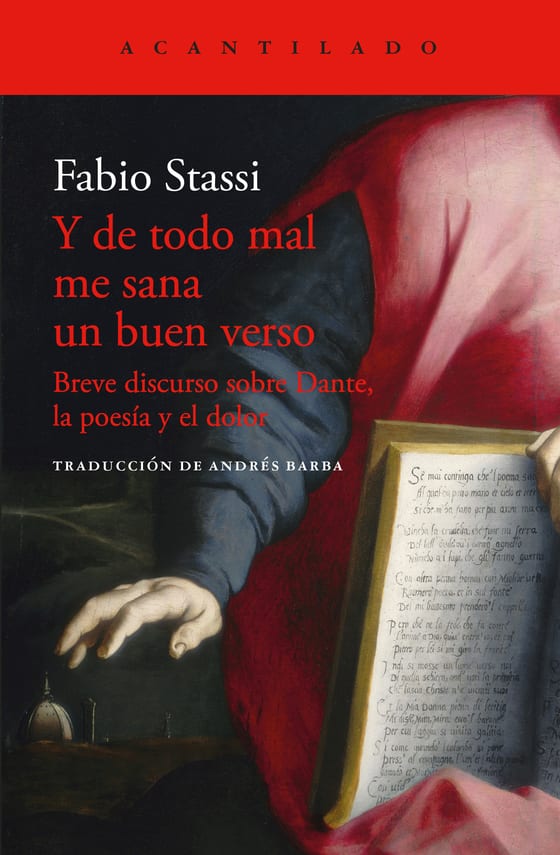 Coberta de Y de todo mal me sana un buen verso, de Fabio Stassi