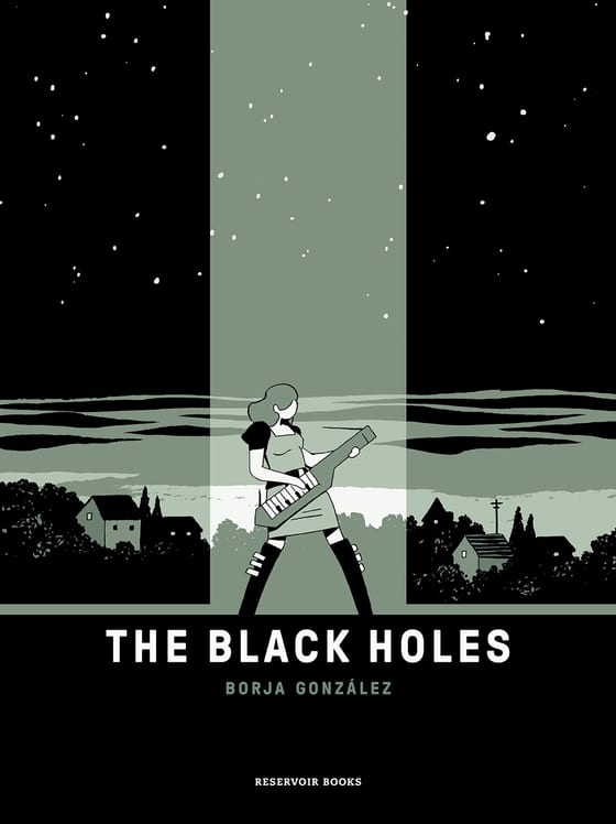 Portada de The black holes, de Borja González