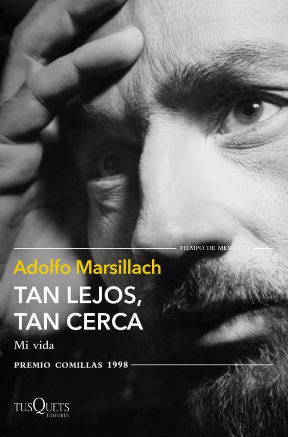 Portada de Tan lejos, tan cerca, de Adolfo Marsillach