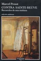Portada de Contra Sainte-Beuve, de Marcel Proust