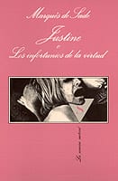 Coberta de Justine o Los infortunios de la virtud, de Marqués de Sade