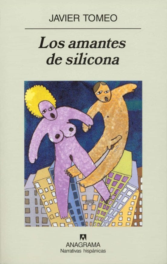 Portada de Los amantes de silicona, de Javier Tomeo