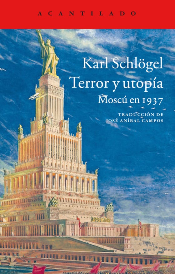 Coberta de Terror y utopía, de Karl Schlögel