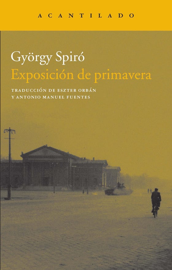Coberta de Exposición de primavera, de György Spiró
