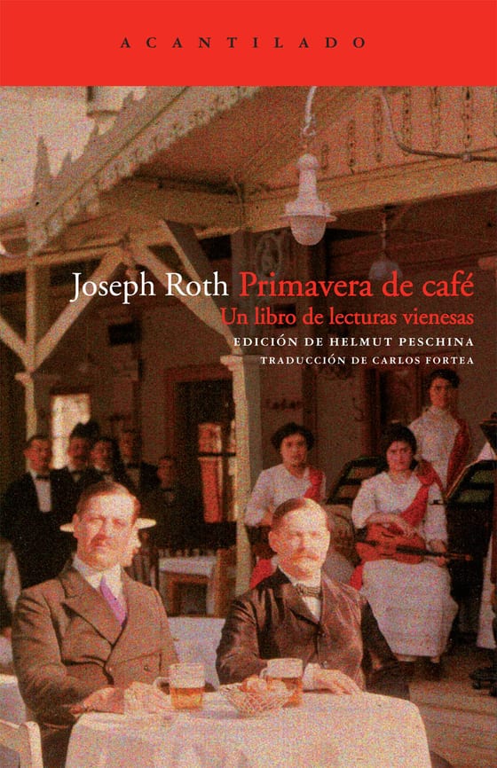 Coberta de Primavera de café, de Joseph Roth
