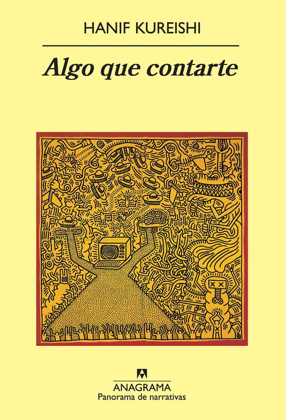 Portada de Algo que contarte, de Hanif Kureishi