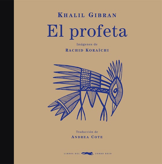 Portada de El profeta, de Khalil Gibran