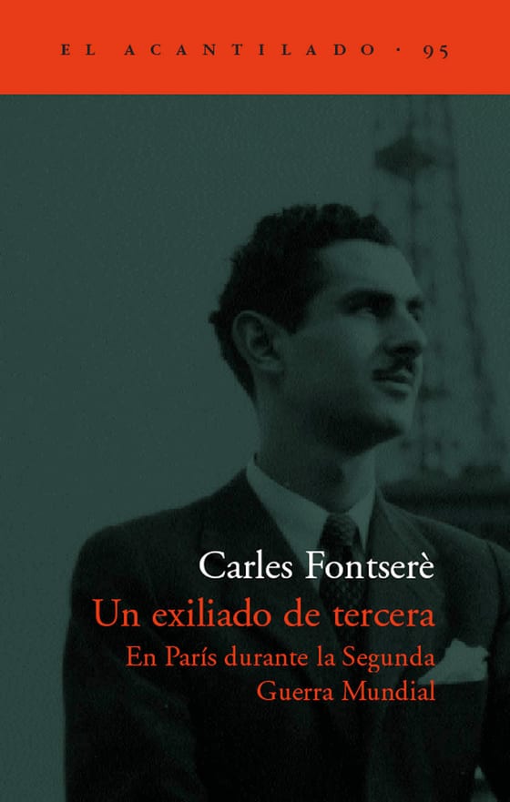 Coberta de Un exiliado de tercera, de Carles Fontserè