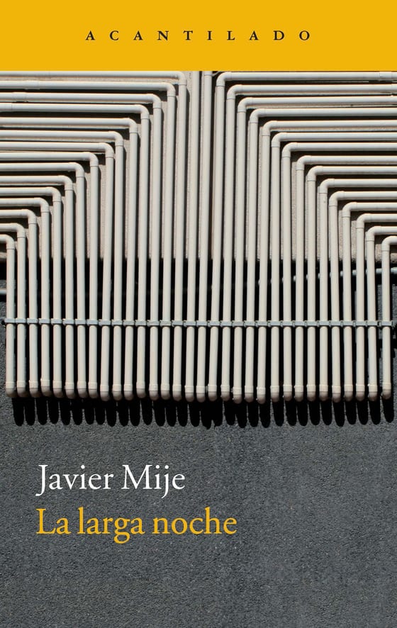 Coberta de La larga noche, de Javier Mije