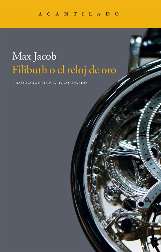Coberta de Filibuth o el reloj de oro, de Max Jacob
