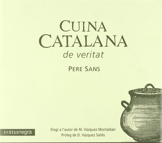 Coberta de Cuina catalana de veritat, de Pere Sans
