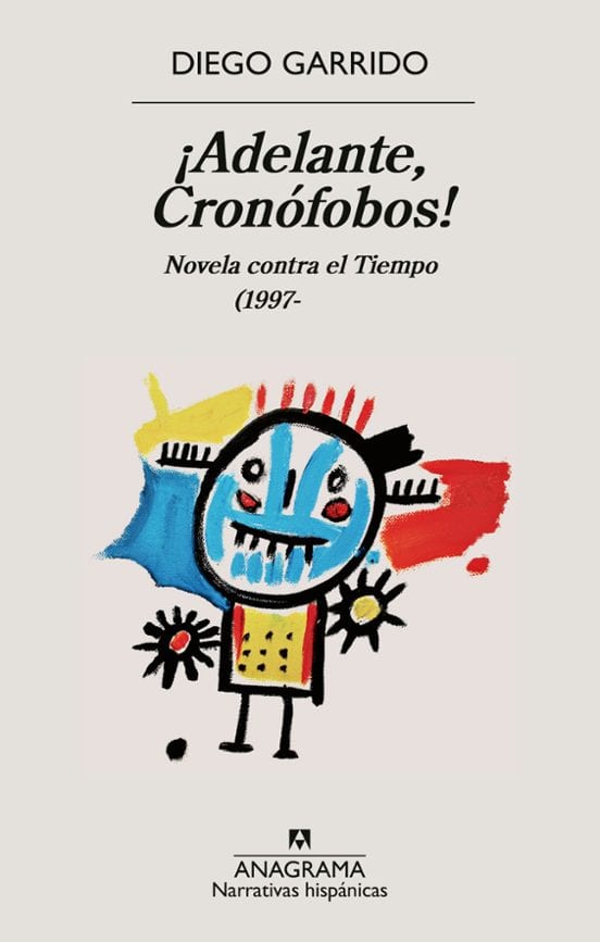 Coberta de ¡Adelante, Cronófobos!, de Diego Garrido