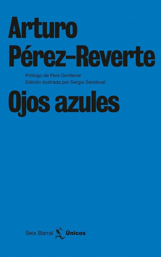 Portada de Ojos azules, de Arturo Pérez-Reverte