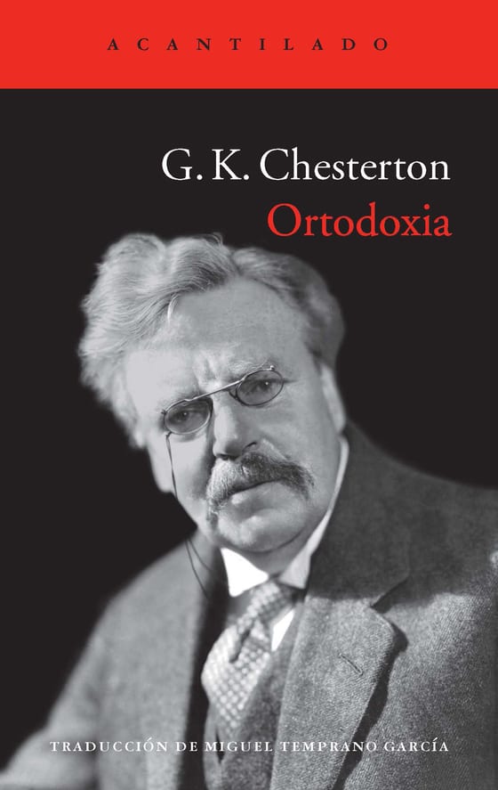 Coberta de Ortodoxia, de G.K. Chesterton