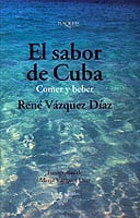 Portada de El sabor de Cuba, de René Vázquez Díaz