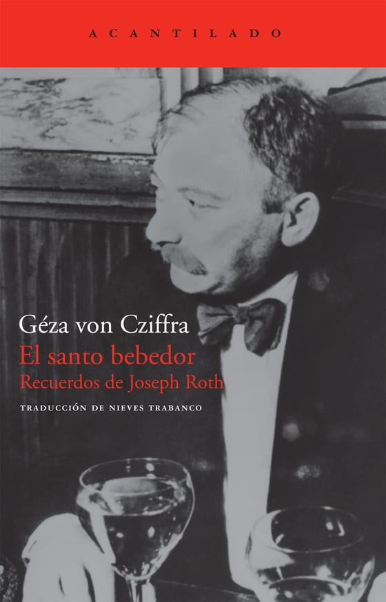 Portada de El santo bebedor, de Géza von Cziffra