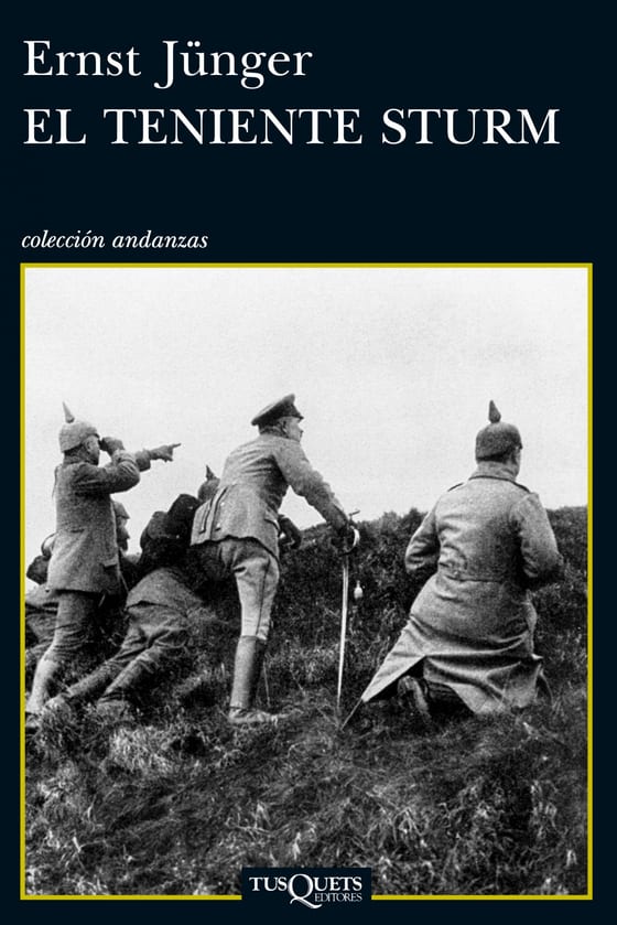 Portada de El teniente Sturm, de Ernst Jünger